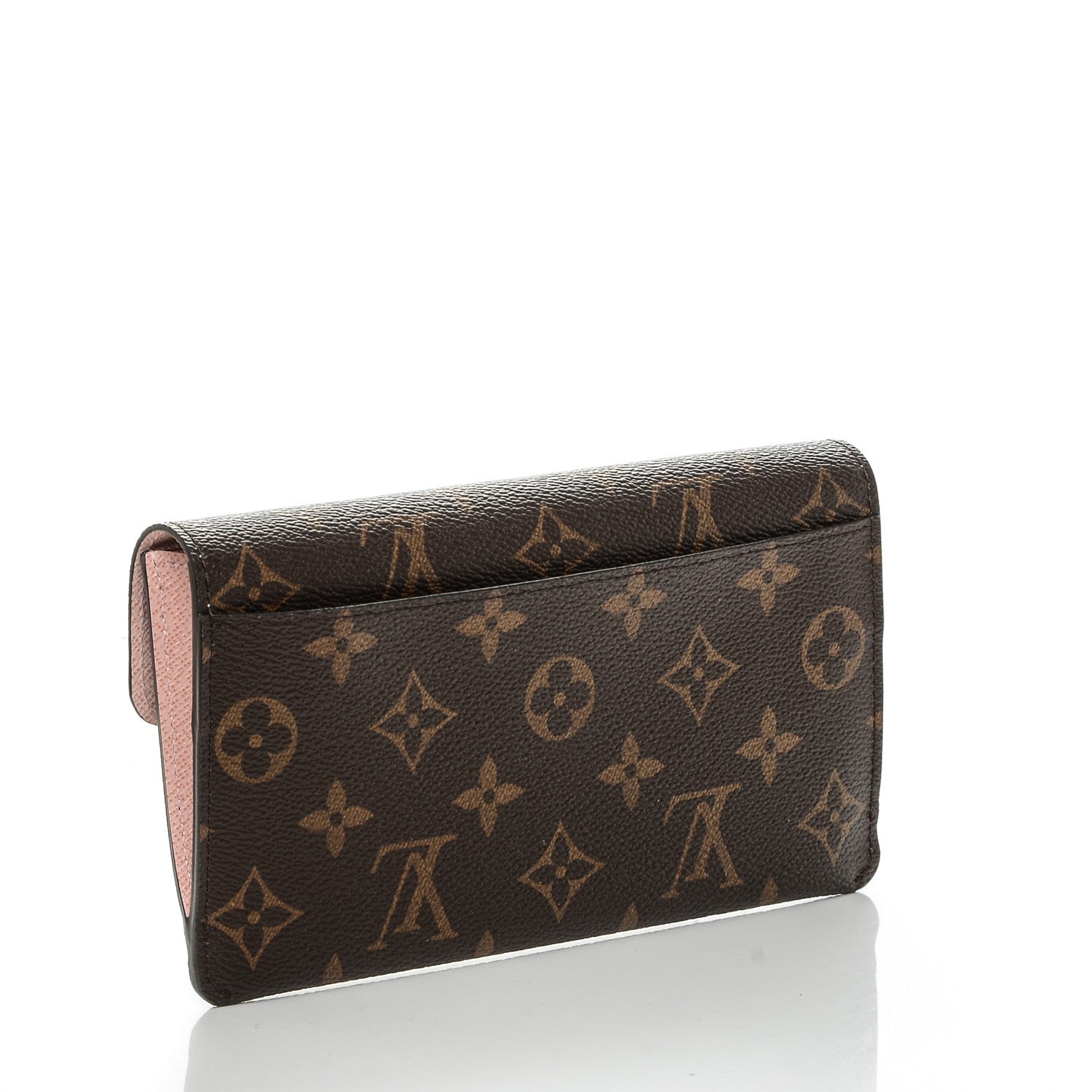 Louis Vuitton Monogram Jeanne Wallet Rose Ballerine 3 of 7