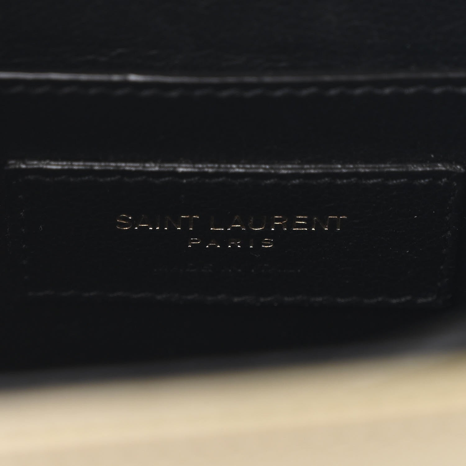 Saint Laurent Grain de Poudre Mini Classic Monogram Cassandra Top Handle Olive 7 of 11