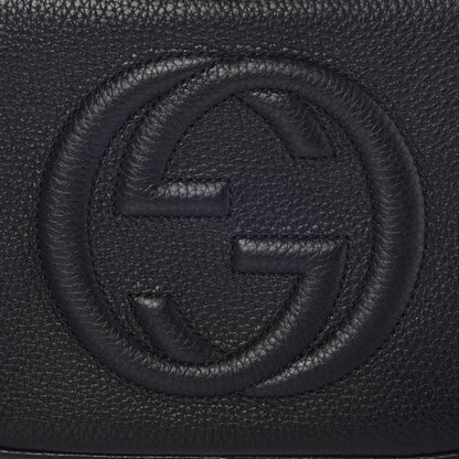 Gucci Pebbled Calfskin Small Soho Disco Bag Black 6 of 8