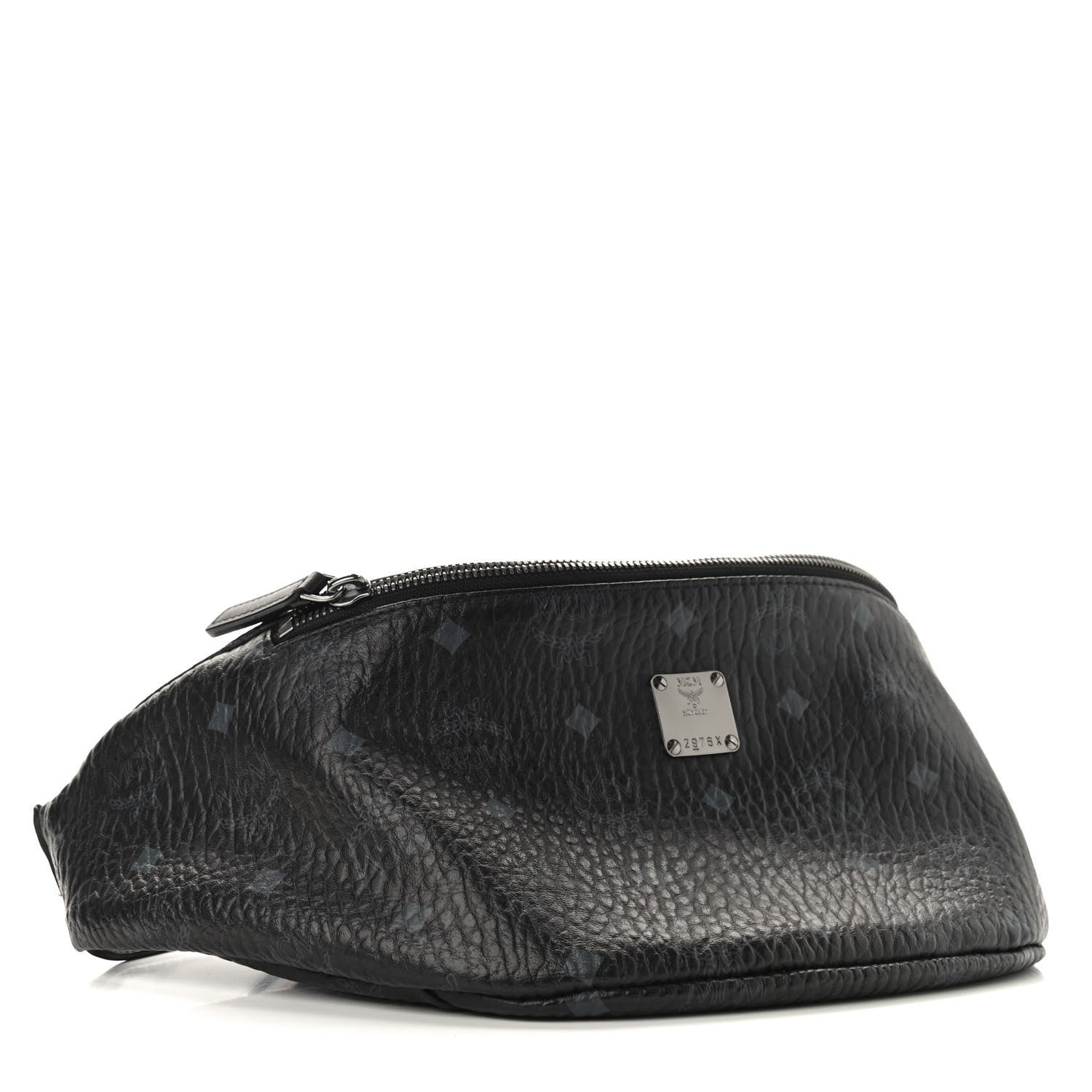 MCM Visetos Stark Belt Bag Black 3 of 8
