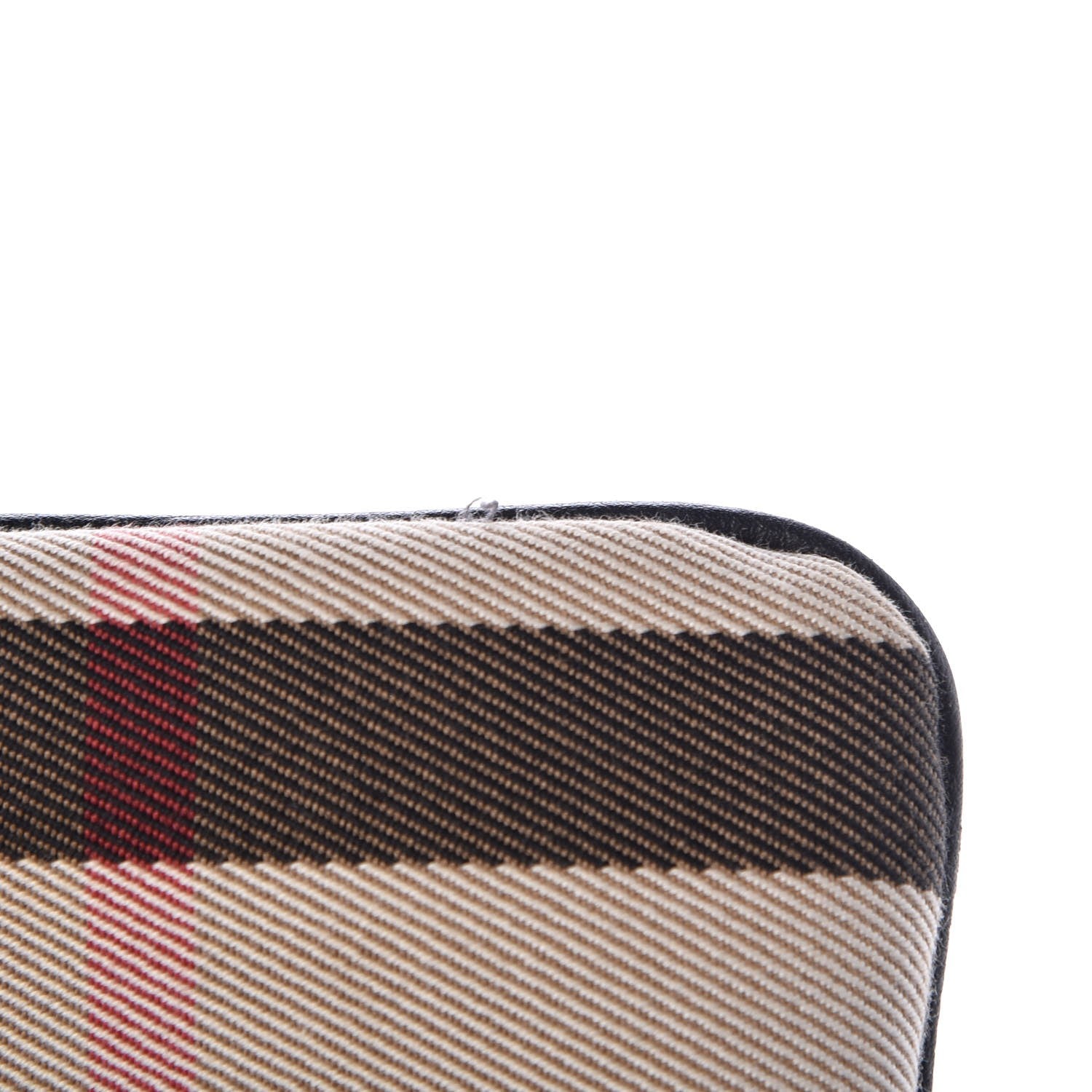 Burberry House Check Derby Peyton Crossbody Clutch Bag Black 9 of 9