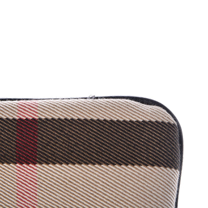 Burberry House Check Derby Peyton Crossbody Clutch Bag Black 9 of 9