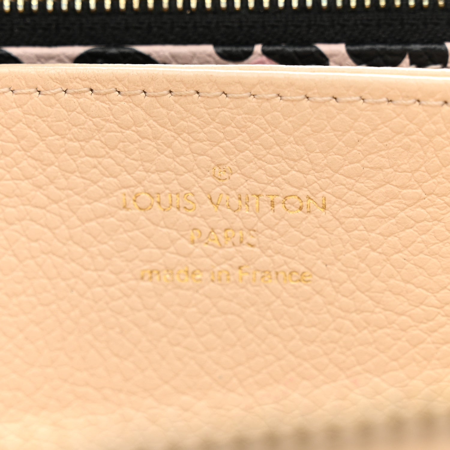 Louis Vuitton Empreinte Monogram Giant Wild At Heart Zippy Wallet Creme 6 of 16