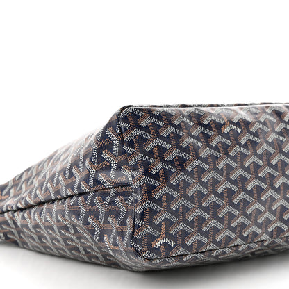 Goyard Goyardine Boheme Hobo Navy Blue 9 of 10