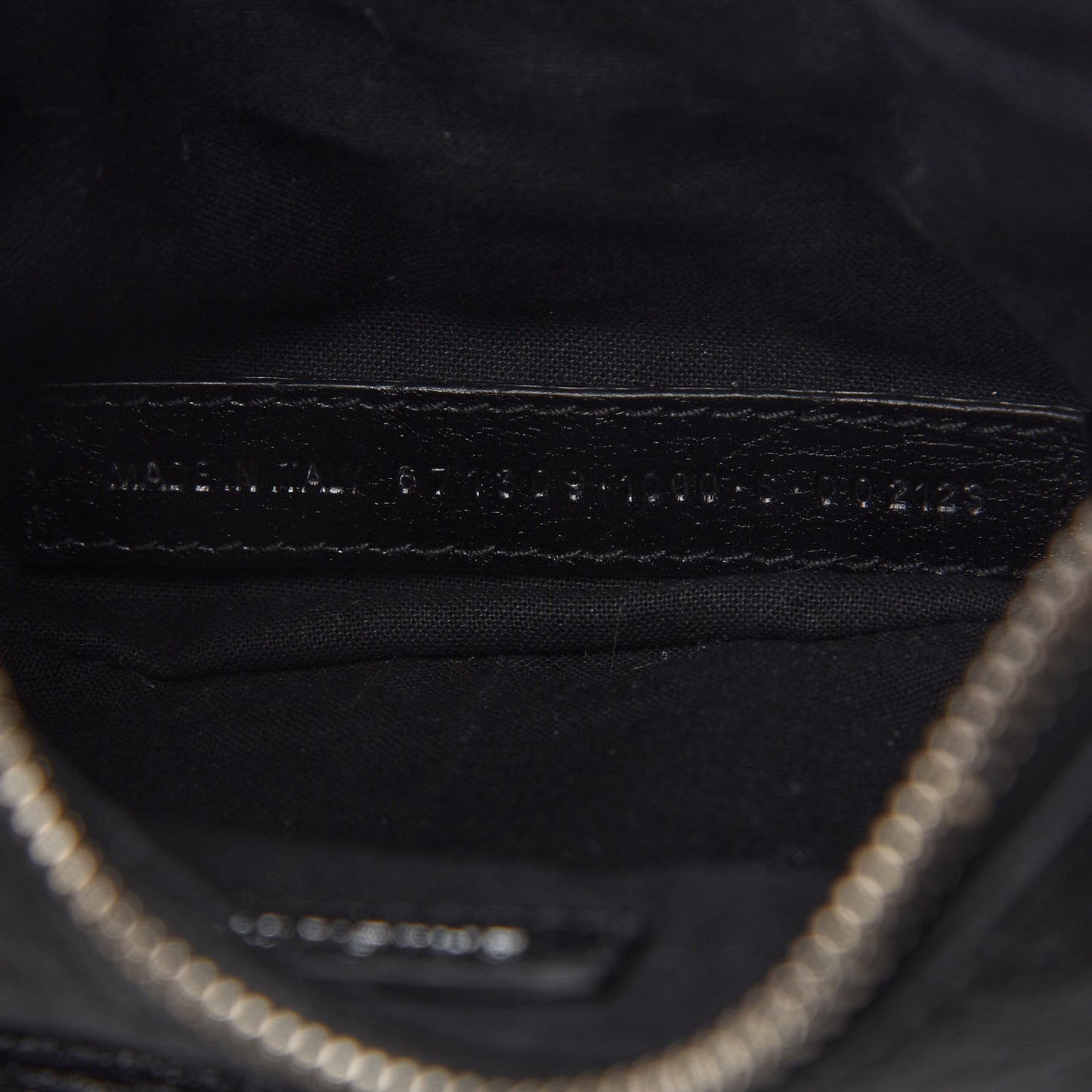 Agneau Arena Le Cagole Shoulder Bag XS Black