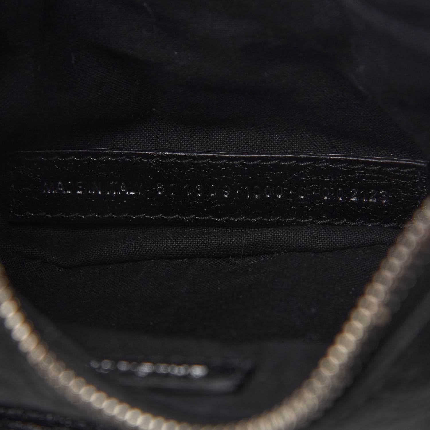 Balenciaga Agneau Arena Le Cagole Shoulder Bag XS Black 7 of 9