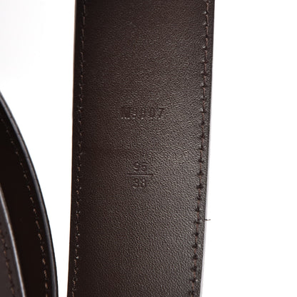 Louis Vuitton Damier Ebene 40mm LV Initiales Belt 95 38 7 of 8