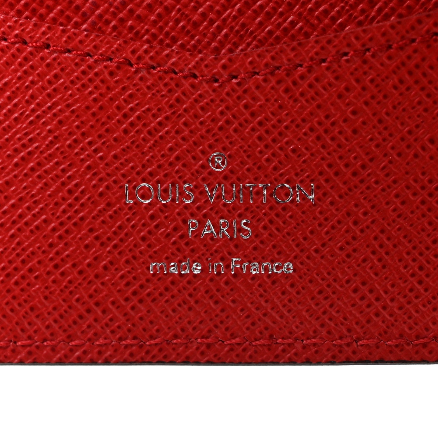 Louis Vuitton X SUPREME Epi Slender Wallet Red 6 of 9