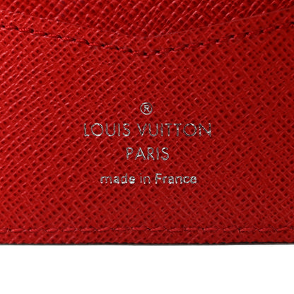 Louis Vuitton X SUPREME Epi Slender Wallet Red 6 of 9