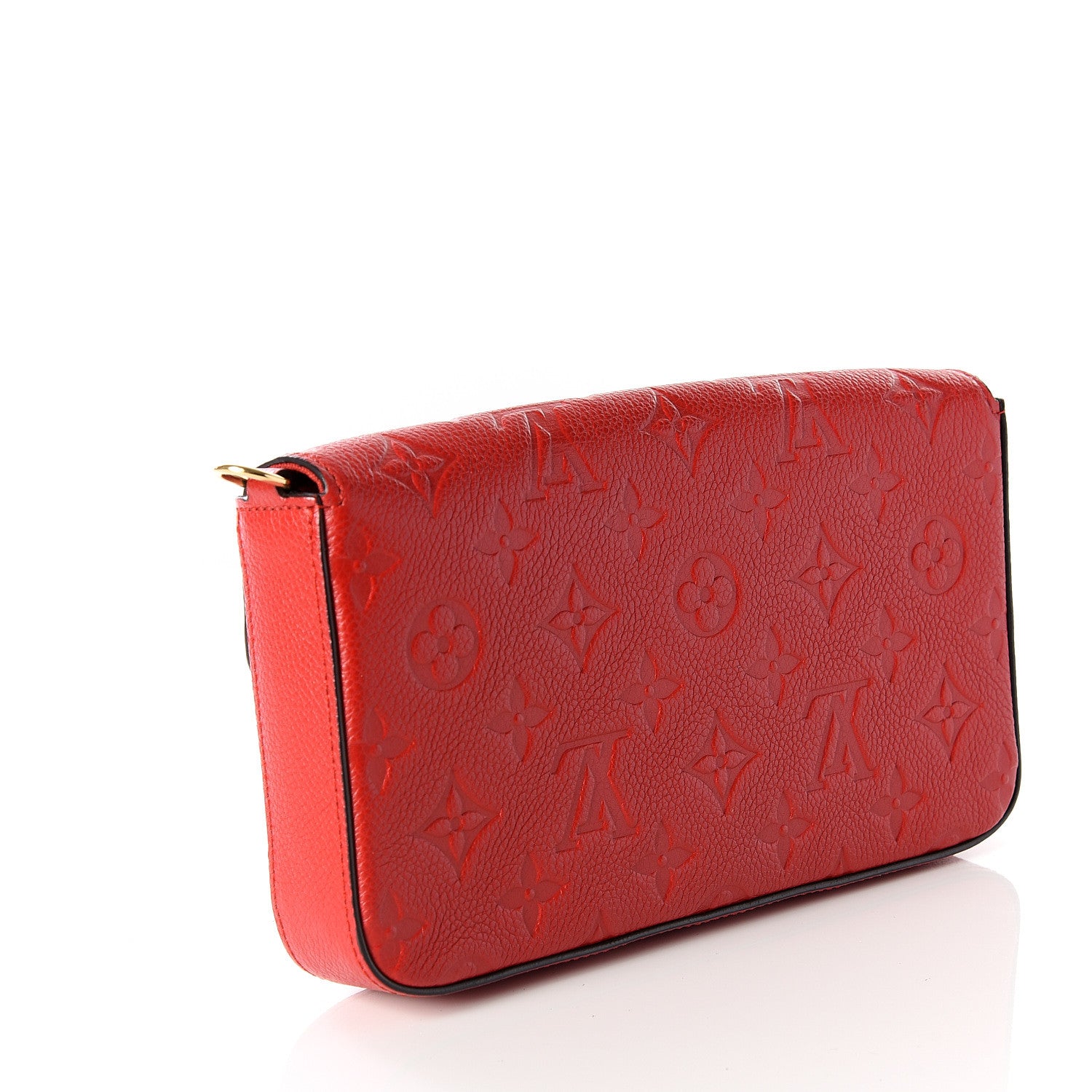 Louis Vuitton Empreinte Pochette Felicie Chain Wallet Cherry 4 of 9