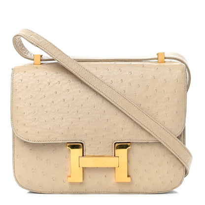 Hermes Ostrich Constance 24 Parchemin 1 of 8