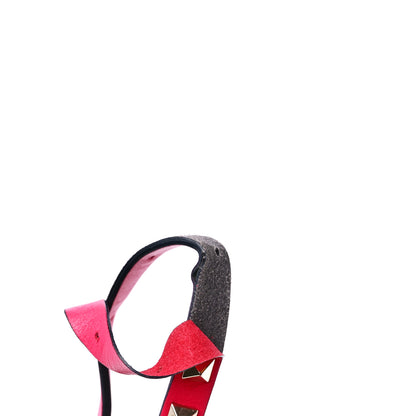 Valentino Garavani Calfskin Rockstud Camera Crossbody Bag Deep Fuxia 13 of 13