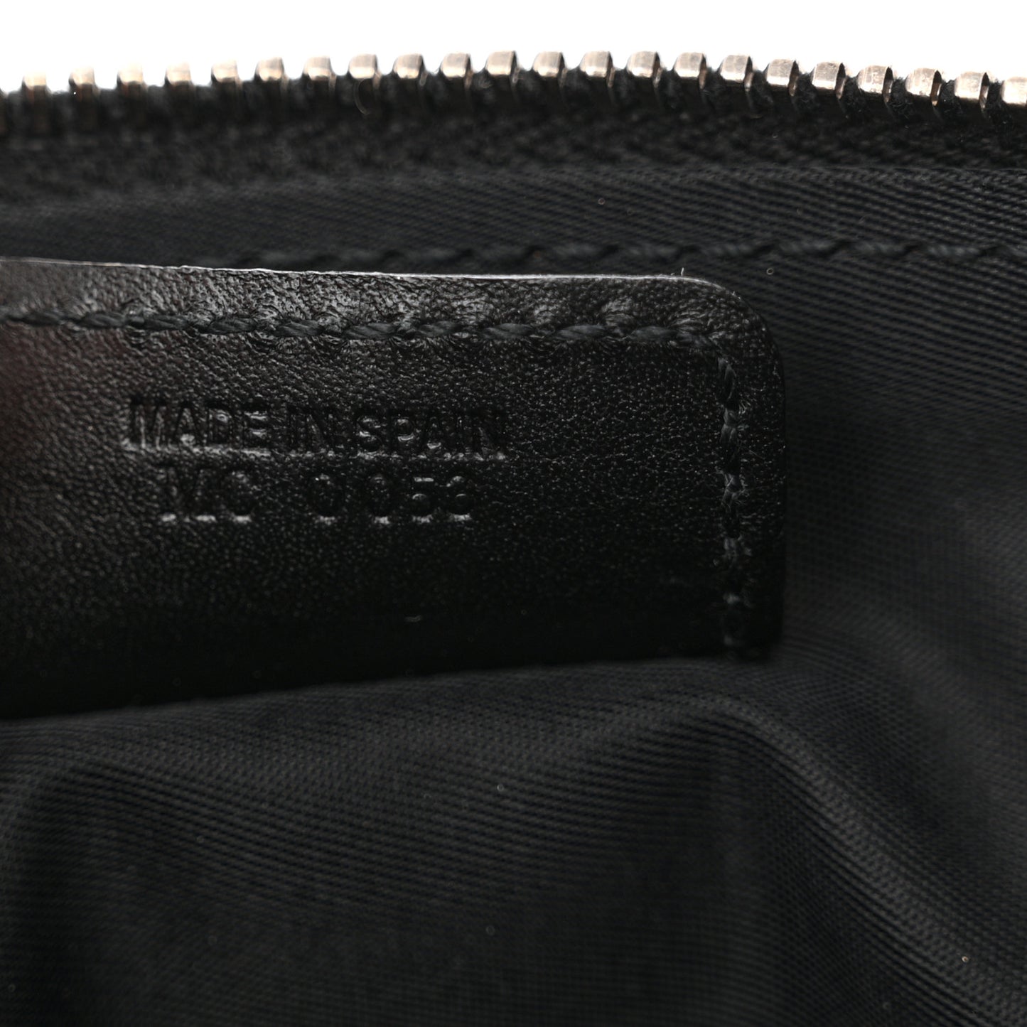 Monogram Mini Saddle Pochette Black
