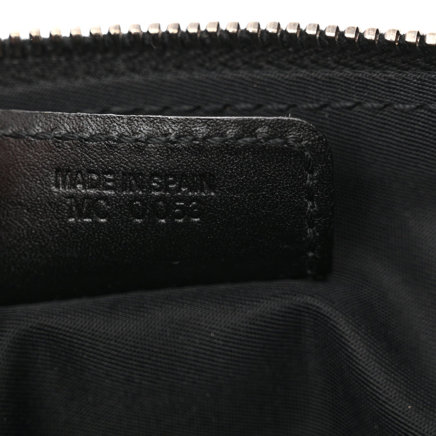 Christian Dior Monogram Mini Saddle Pochette Black 7 of 10