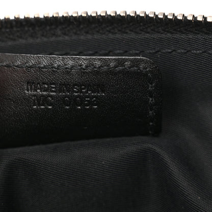 Christian Dior Monogram Mini Saddle Pochette Black 7 of 10