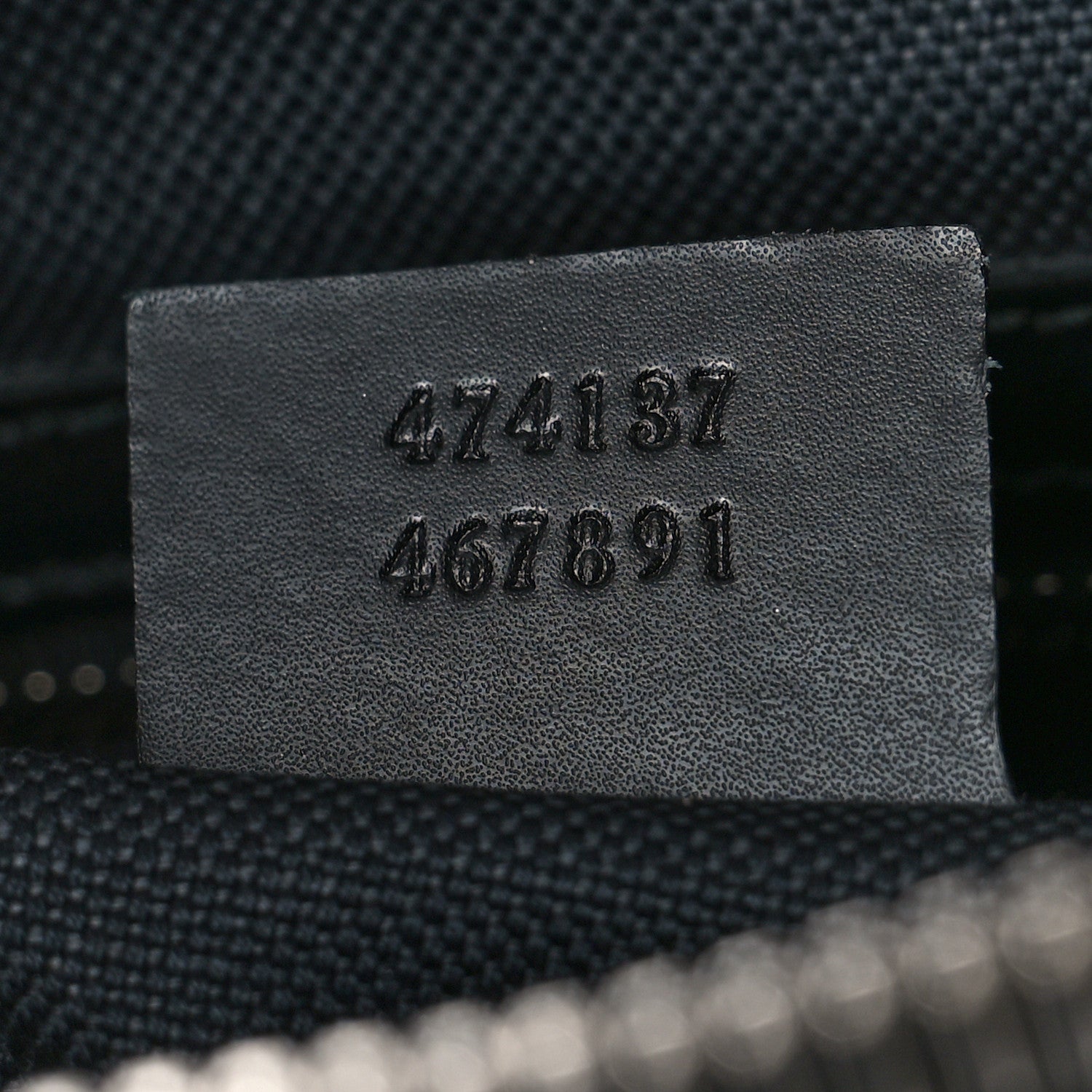 Gucci GG Supreme Monogram Appia Calfskin Web Flat Messenger Bag Black Grey 7 of 9
