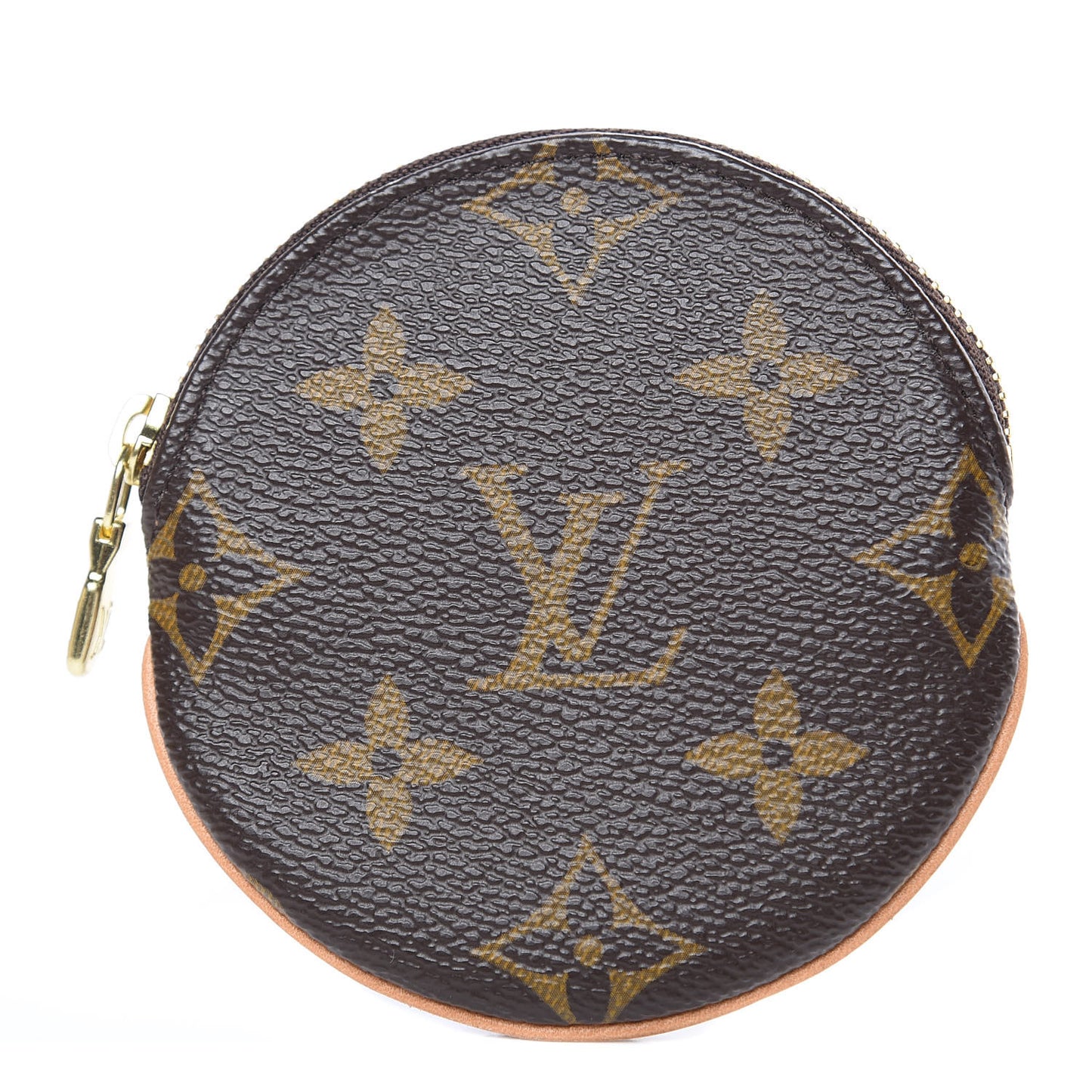 Monogram Round Coin Purse