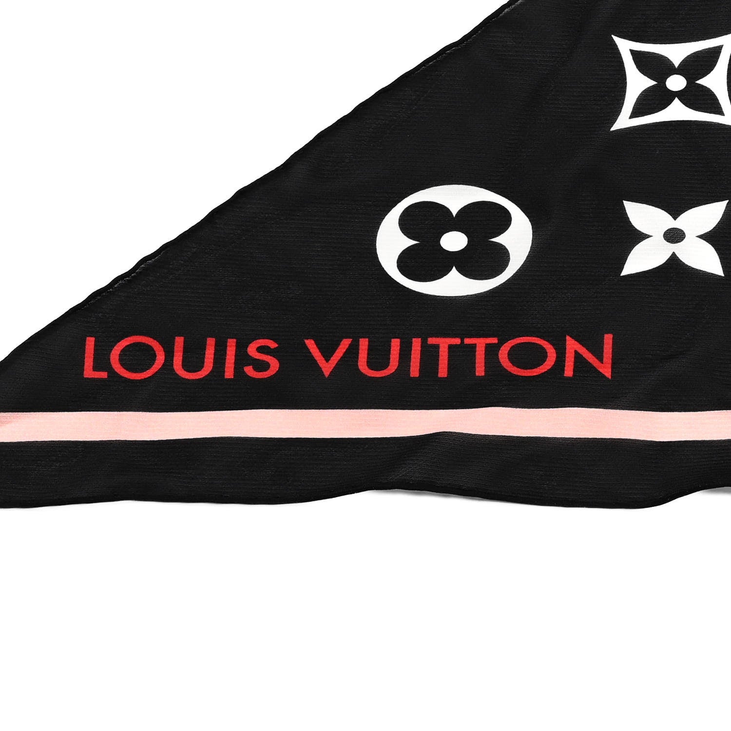 Louis Vuitton Silk Etole Monogram LV Ideal Scarf Black 3 of 6