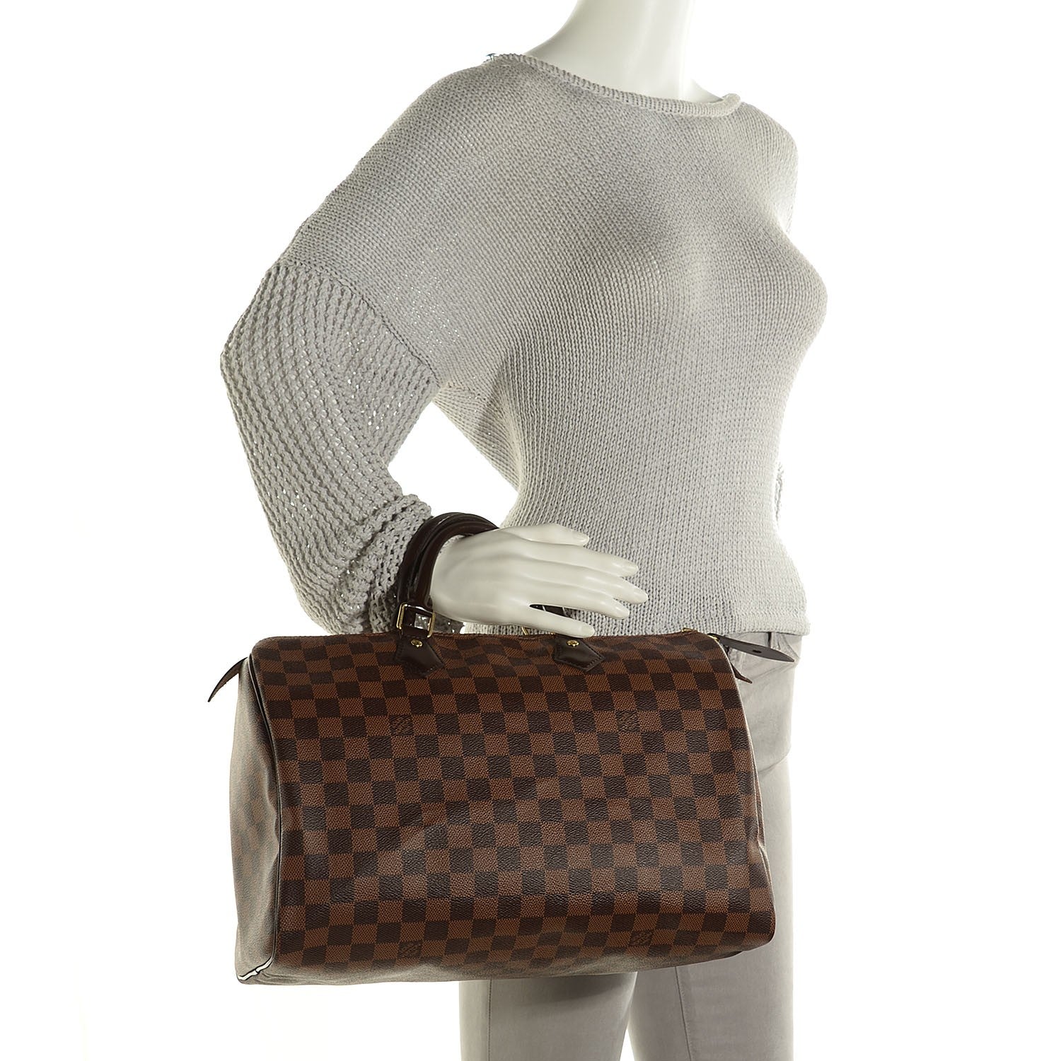 Louis Vuitton Damier Ebene Speedy 35 2 of 8