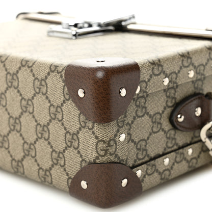 Gucci GG Supreme Monogram Globe-Trotter Beauty Case Brown 10 of 10