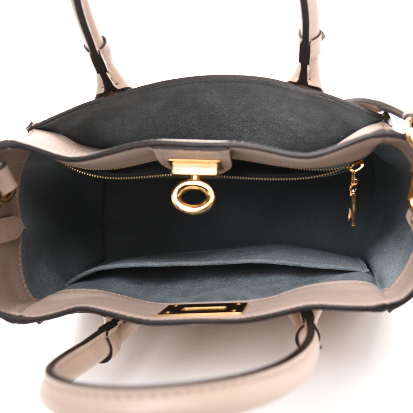 Calfskin Monogram On My Side PM Greige