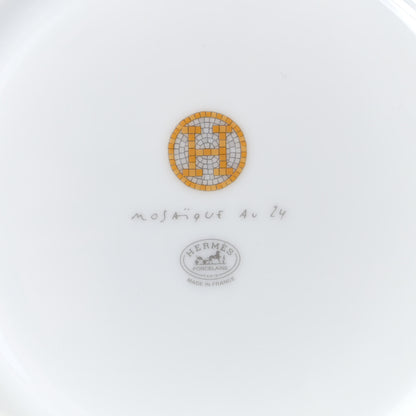 Hermes Porcelain Mosaique au 24 Dessert Plate Set of 2 6 of 7