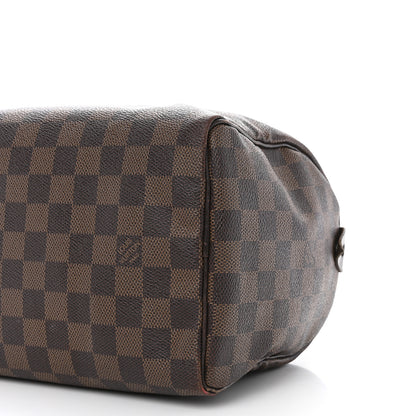 Louis Vuitton Damier Ebene Speedy 25 10 of 13