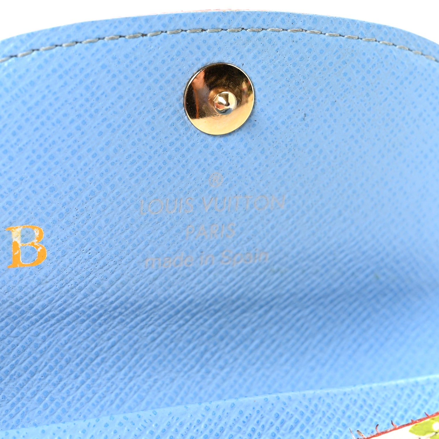 Louis Vuitton Monogram Multicolor Business Card Holder White Raisin 6 of 6