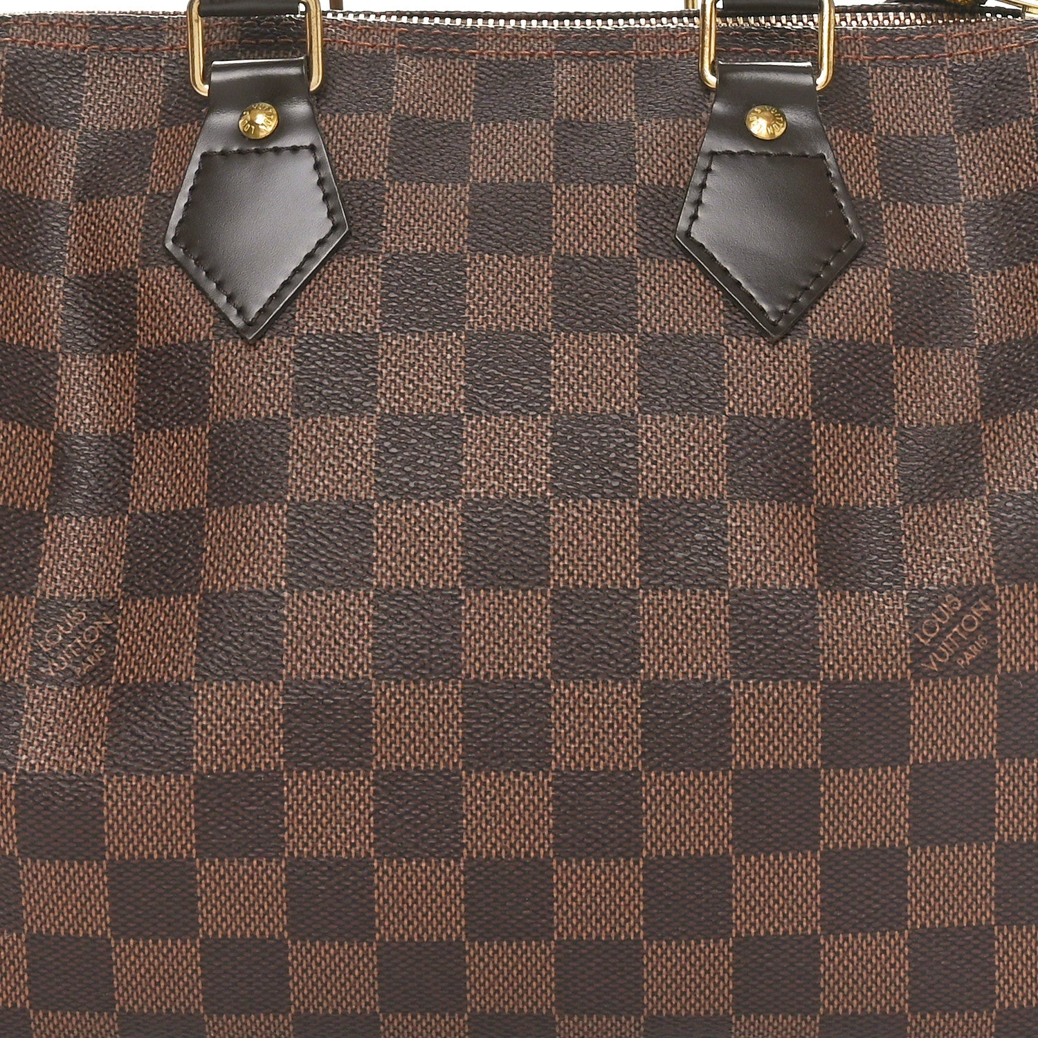 Louis Vuitton Damier Ebene Speedy 25 7 of 9