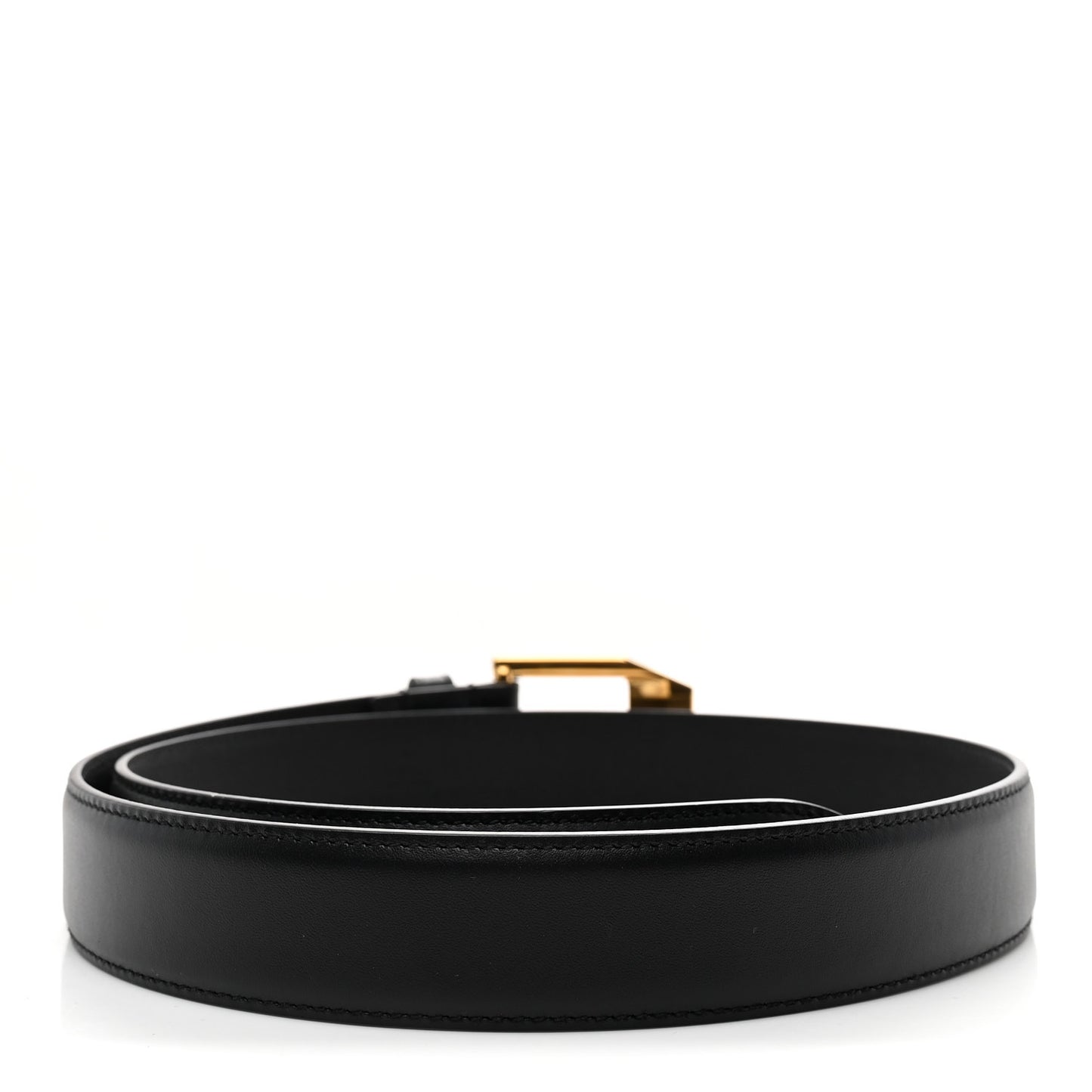 Selleria Calfskin 30mm Belt 80 32 Black