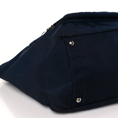 Prada Nylon Vela Baby Bag Blue 7 of 9