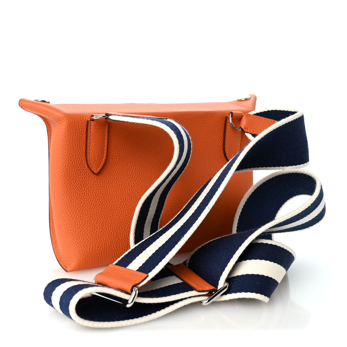 Togo Videpoches Orange White Bleu Saphir