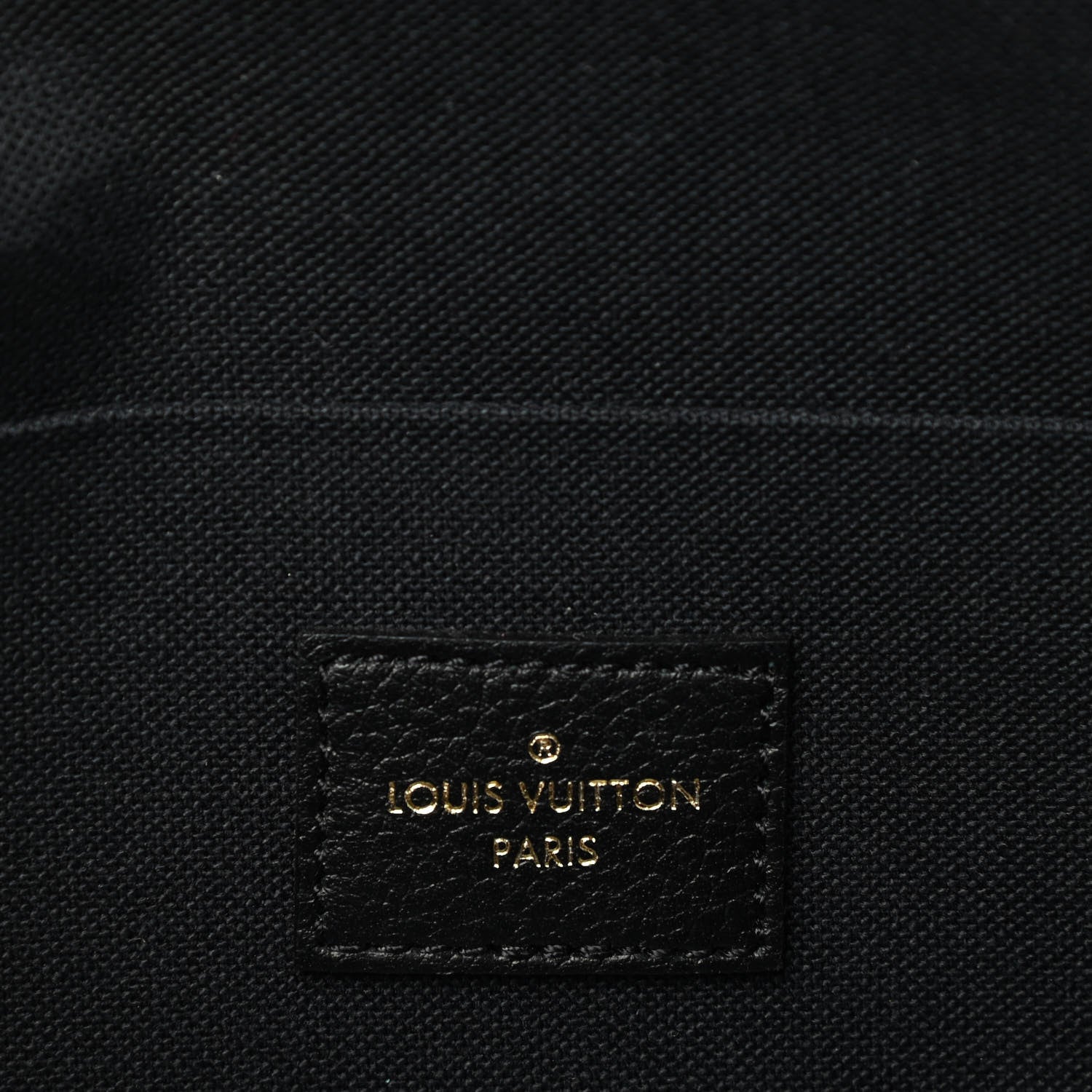 Louis Vuitton Empreinte Pochette Felicie Chain Wallet Black 7 of 11