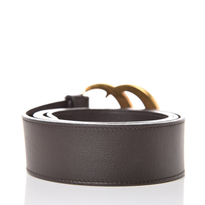 Gucci Moon Calfskin Double G 40mm Belt 90 36 Dark Cocoa 3 of 7