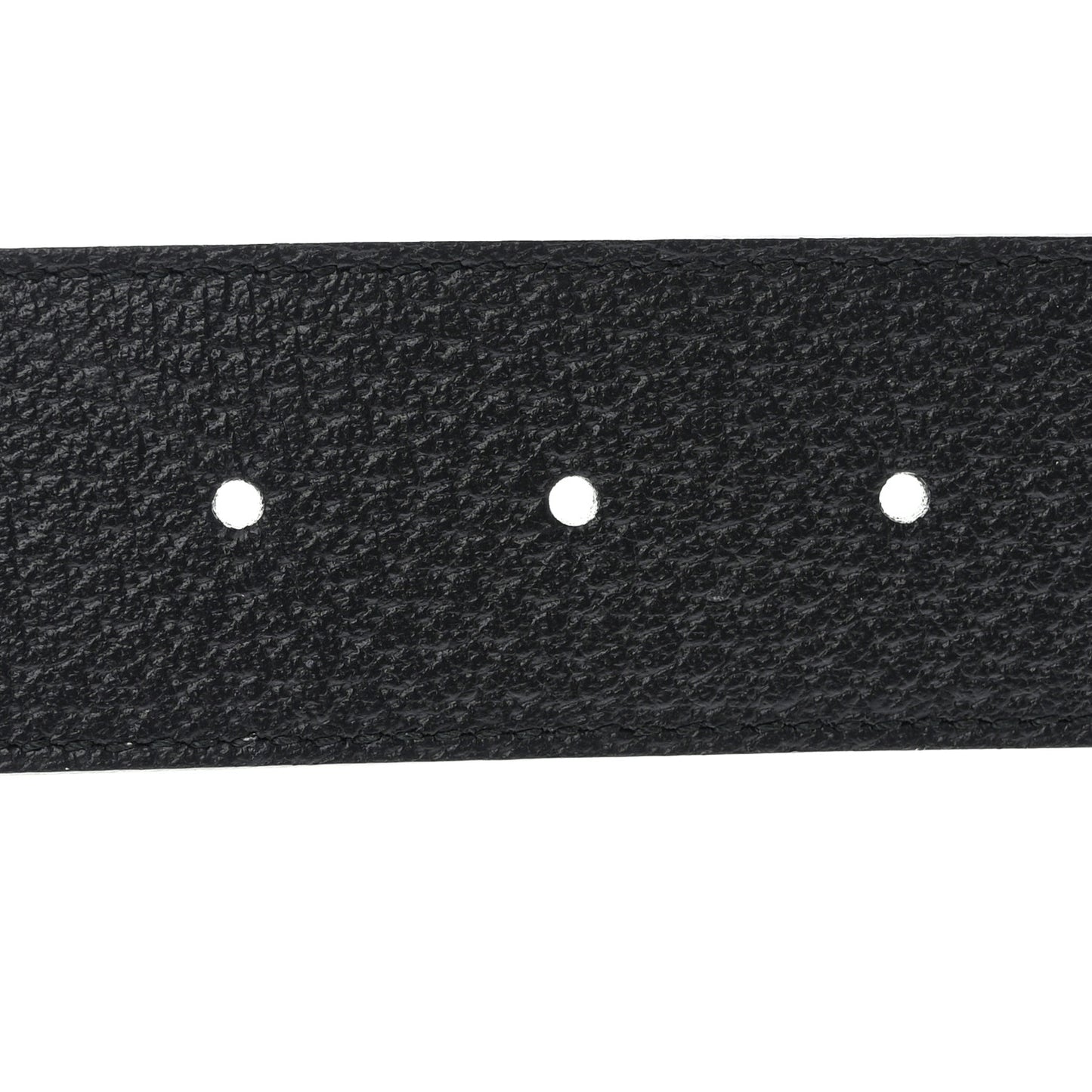 Textured Calfskin Double G 40mm Belt 85 34 Black