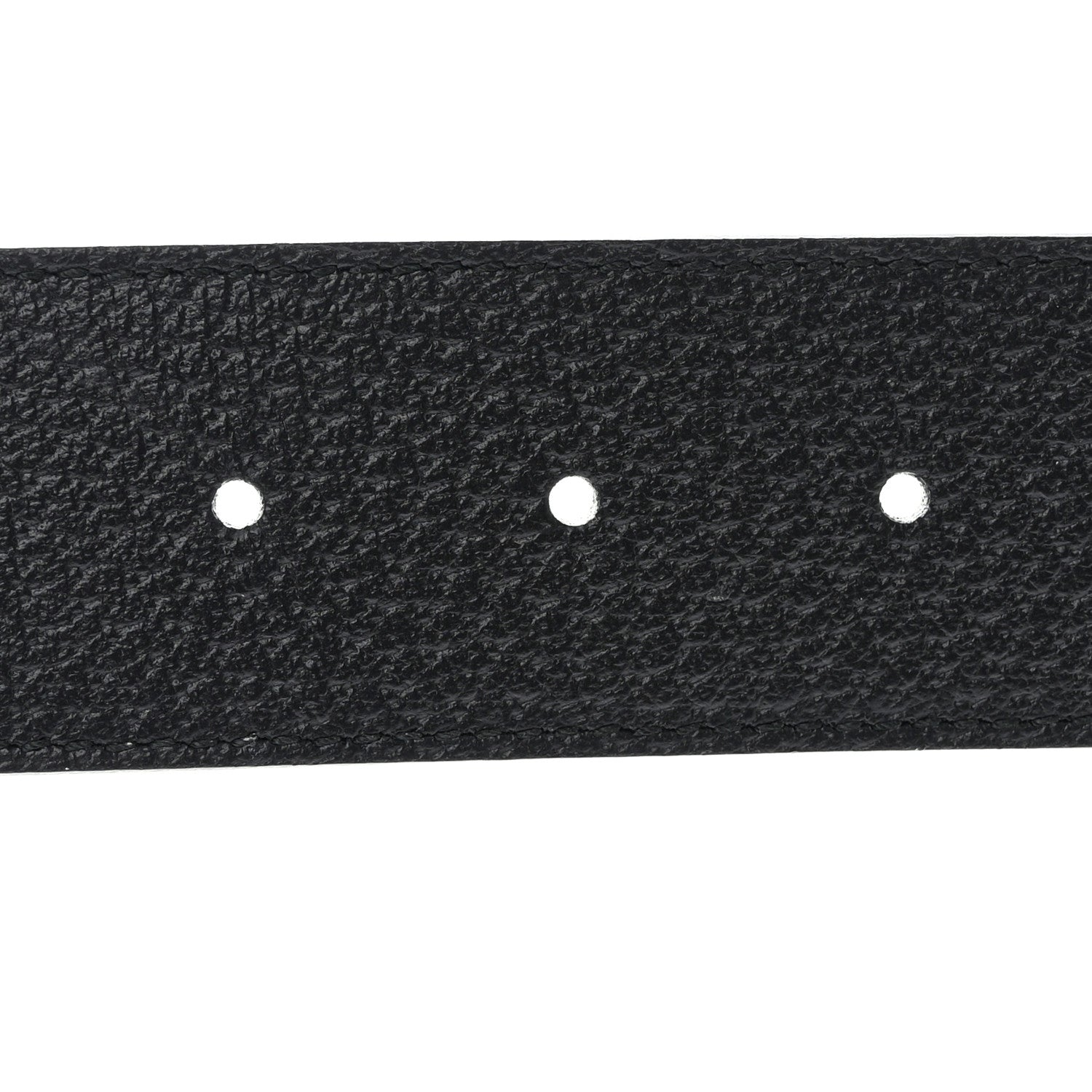 Gucci Textured Calfskin Double G 40mm Belt 85 34 Black 4 of 5