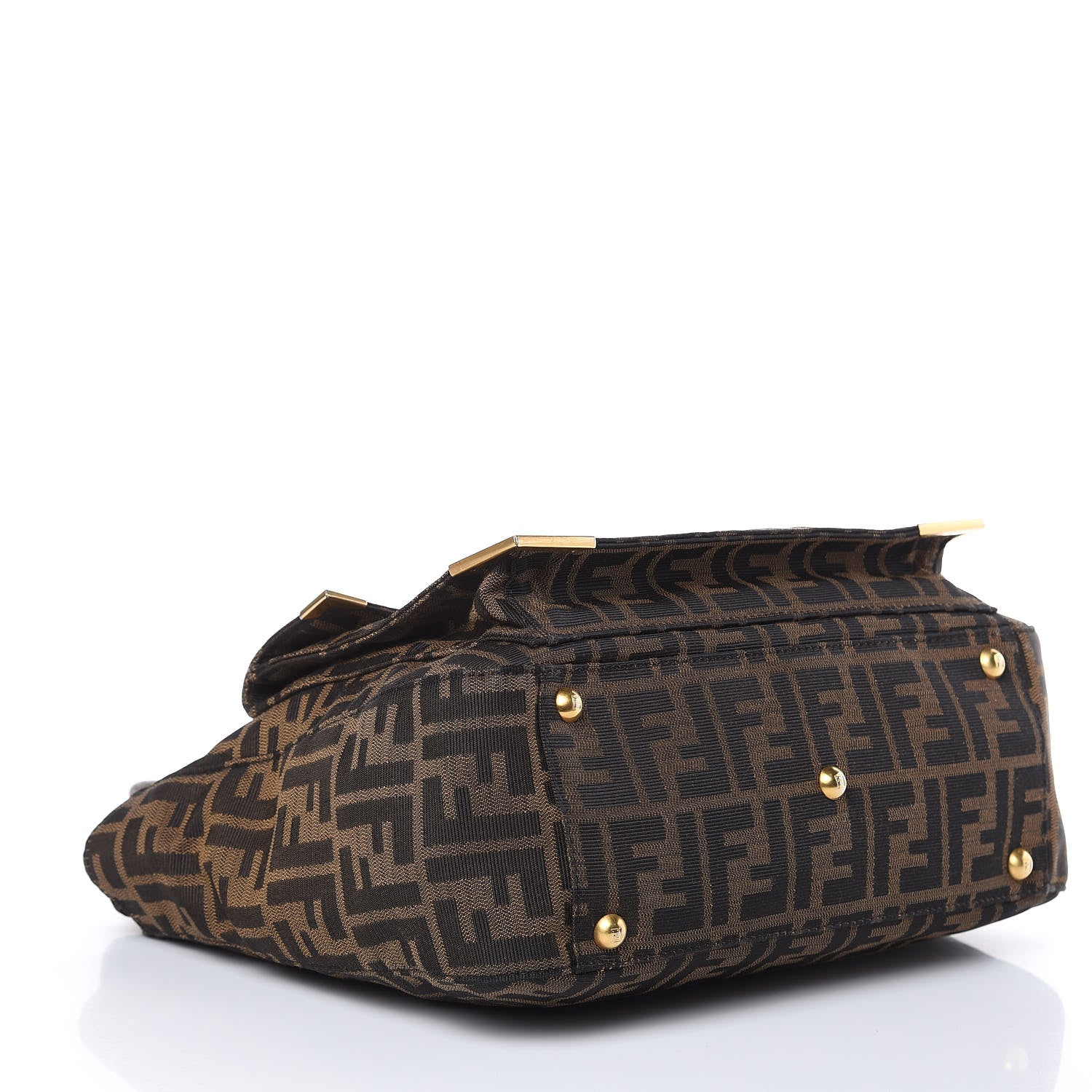 Fendi Zucca Satchel Tobacco 4 of 14