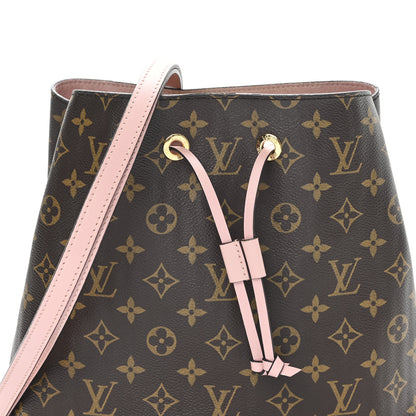 Louis Vuitton Monogram Neonoe MM Rose Poudre 8 of 11