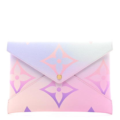 Louis Vuitton LOUIS VUITTON Monogram Giant Spring In The City Large Kirigami Pochette Sunrise Pastel 1 of 6