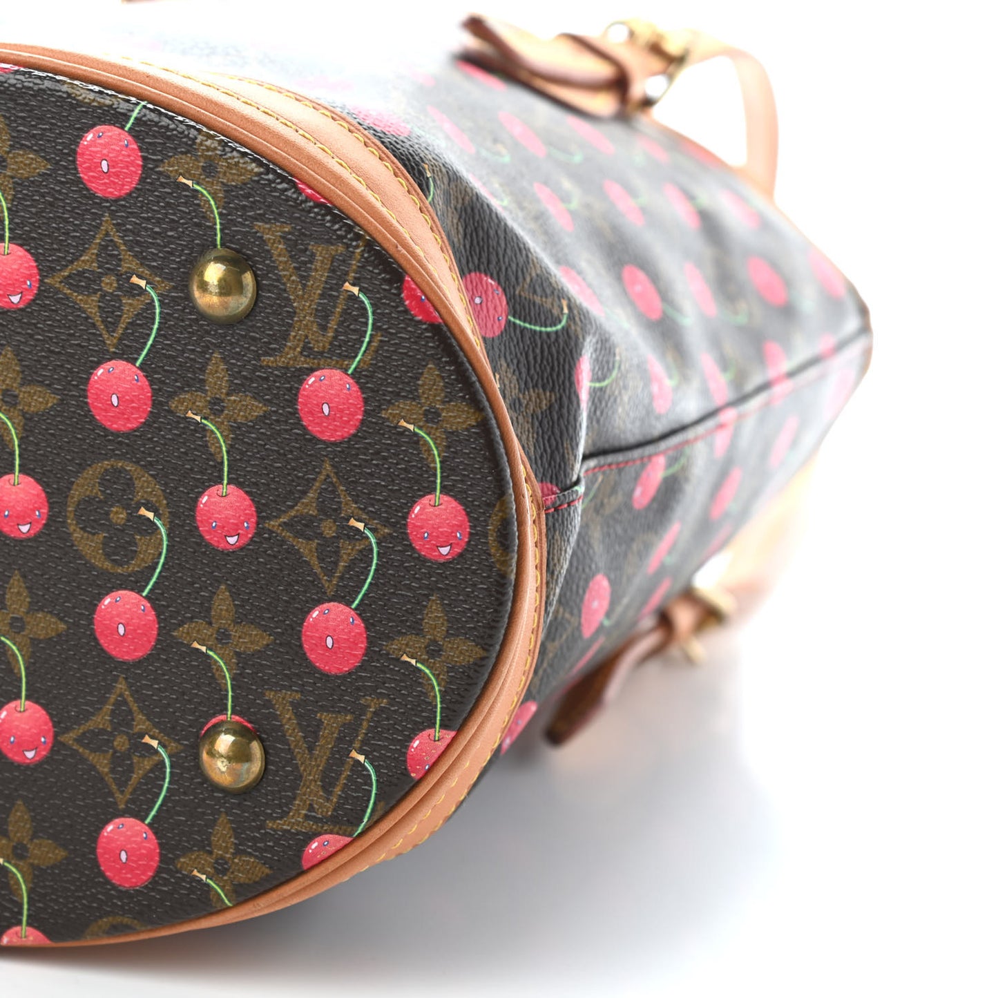 Monogram Cerises Bucket Bag