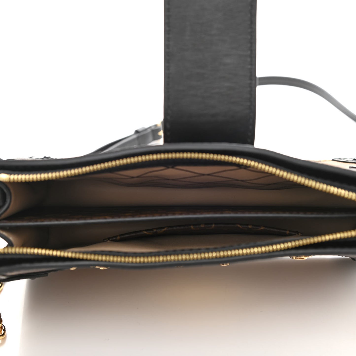 Reverse Monogram Trunk Clutch