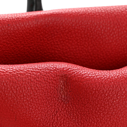 Louis Vuitton Monogram Cuir Orfevre Tote W PM Cherry 13 of 13