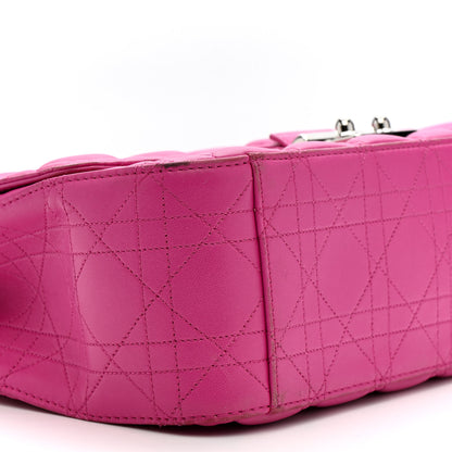 Christian Dior Lambskin Cannage Large Miss Dior Flap Sorbet 10 of 18