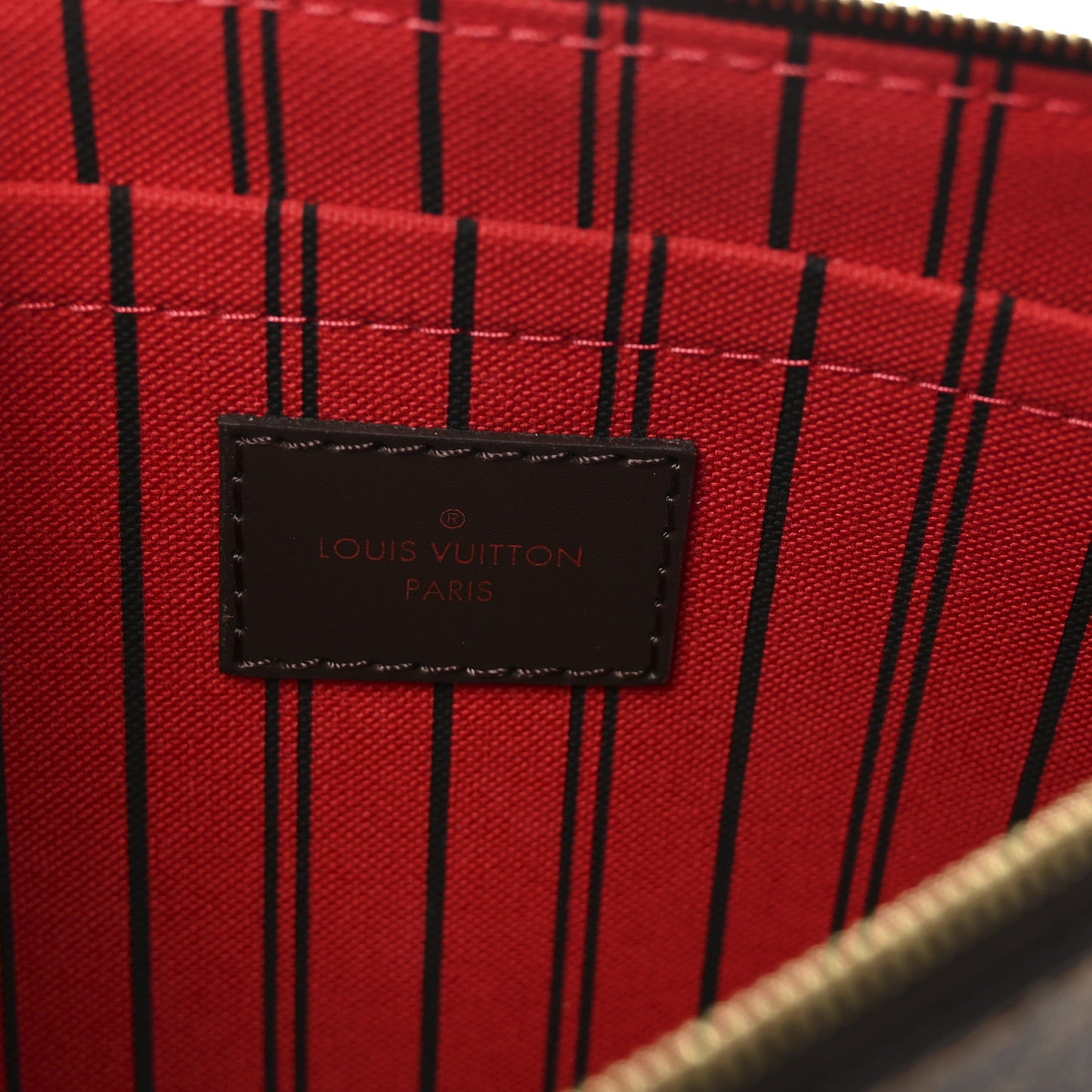 Damier Ebene Neverfull MM GM Pochette