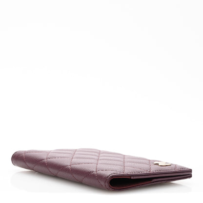 Chanel Caviar Quilted Passport Holder Dark Purple 4 of 11