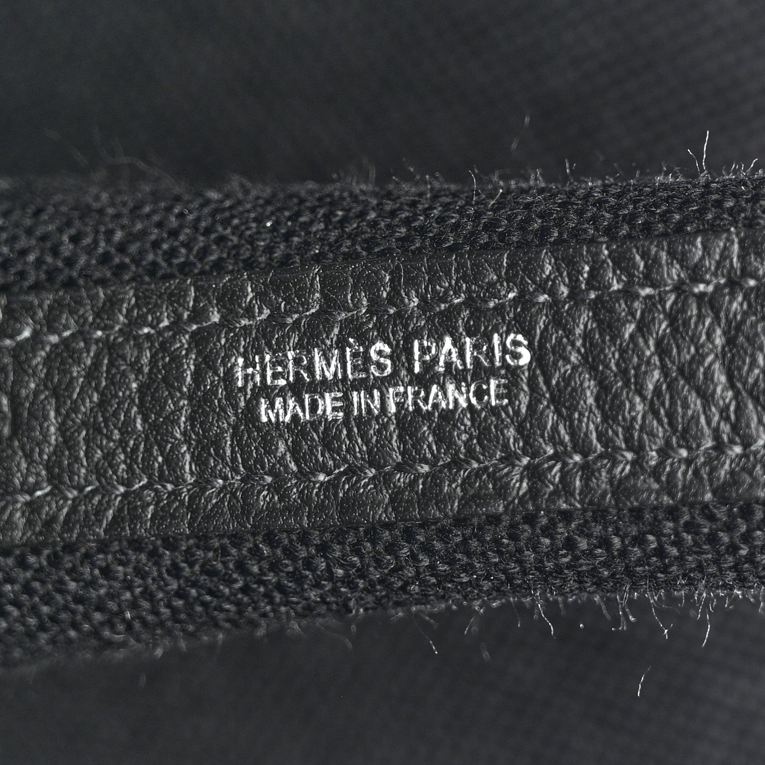 Hermes Toile Militaire Negonda Neo Garden Party Voyage 41 Black 6 of 11