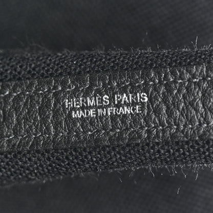 Hermes Toile Militaire Negonda Neo Garden Party Voyage 41 Black 6 of 11