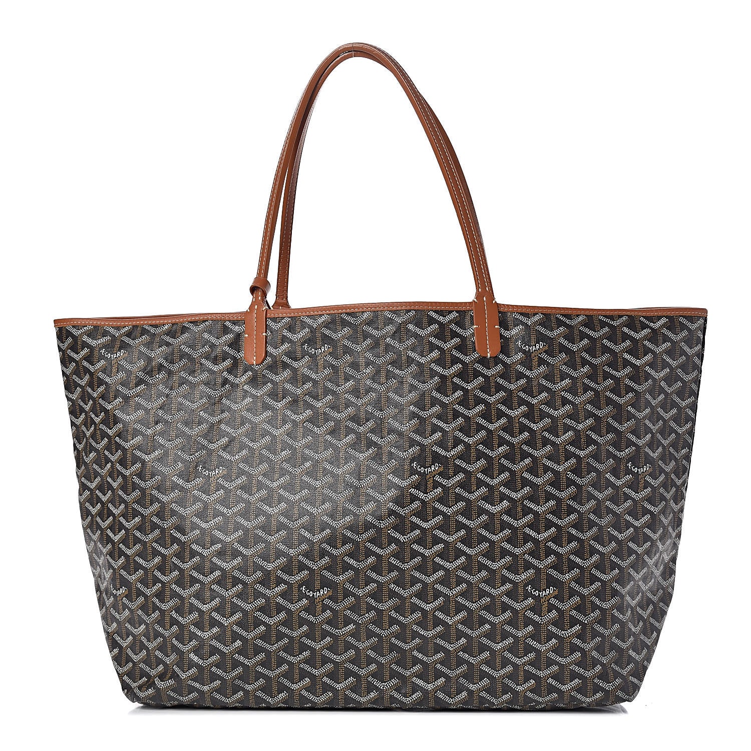 Goyard Goyardine Saint Louis GM Black Gold 1 of 15