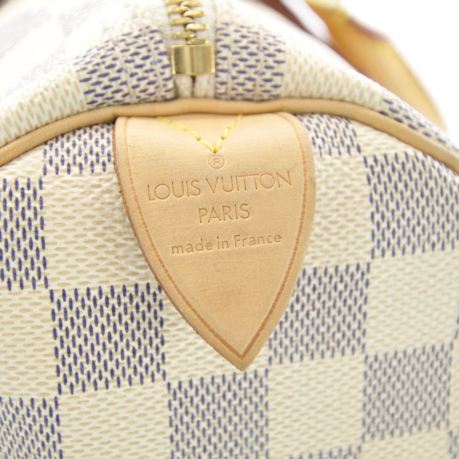 Louis Vuitton Damier Azur Speedy 30 5 of 9