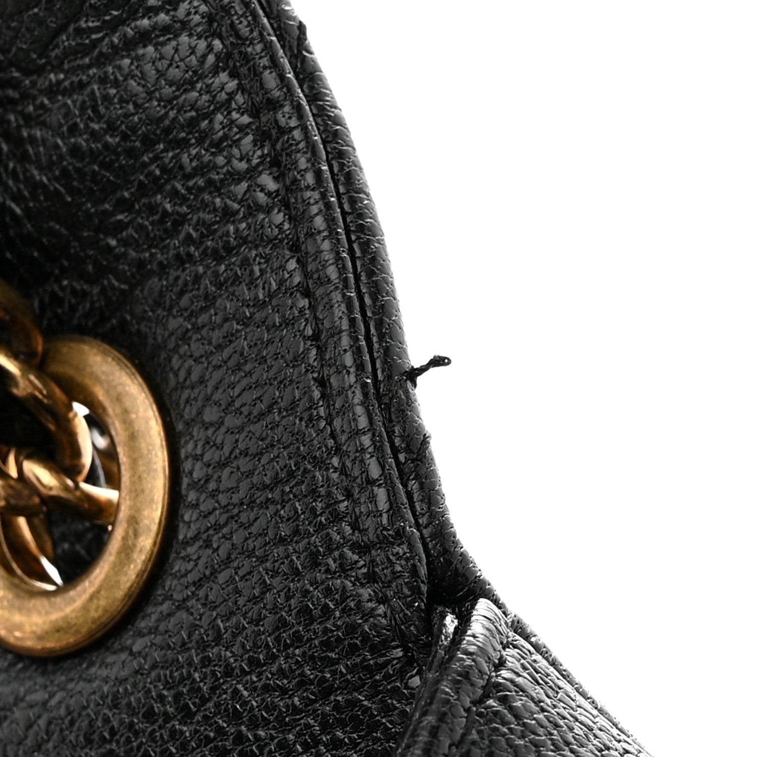 Chanel Shiny Goatskin Diagonal Quilted Small Flap Black 12 of 14